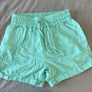 Mint Green Women's Shorts